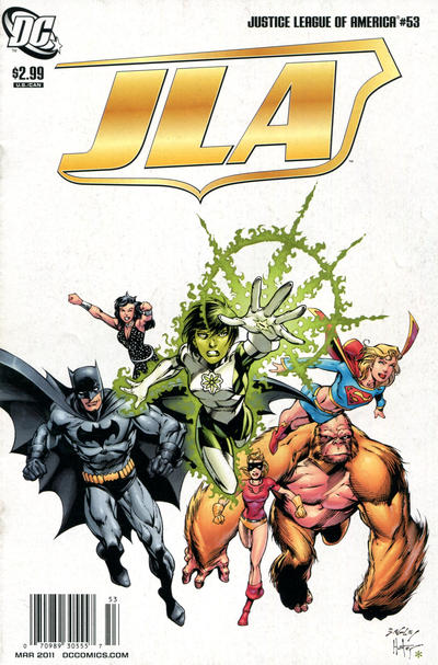 Cover for Justice League of America (DC, 2006 series) #53 [Newsstand]