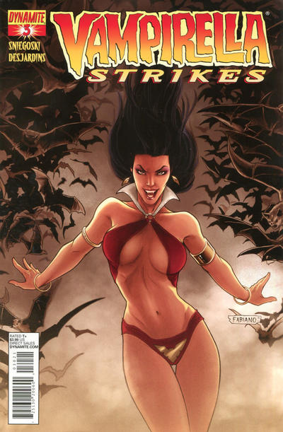 Cover for Vampirella Strikes (Dynamite Entertainment, 2013 series) #3 [Cover B]