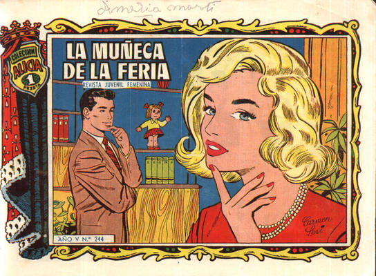 Cover for Coleccion Alicia (Ediciones Toray, 1955 ? series) #244