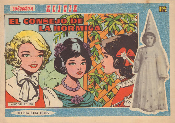 Cover for Coleccion Alicia (Ediciones Toray, 1955 ? series) #336