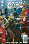 Cover Thumbnail for Justice League of America (2006 series) #12 [Newsstand - Right Side of Cover]