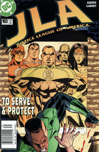 Cover for JLA (DC, 1997 series) #103 [Newsstand]