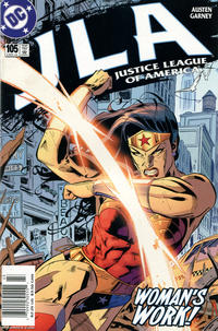 Cover for JLA (DC, 1997 series) #105 [Newsstand]
