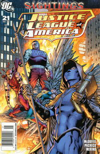 Cover for Justice League of America (DC, 2006 series) #21 [Newsstand]