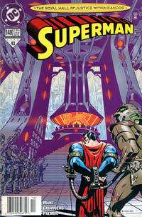 Cover for Superman (DC, 1987 series) #140 [Newsstand]