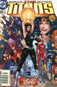 Cover Thumbnail for The Titans (DC, 1999 series) #25 [Newsstand]