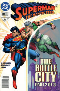Cover for Superman: The Man of Steel (DC, 1991 series) #60 [Newsstand]