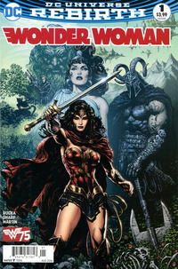 Cover Thumbnail for Wonder Woman (DC, 2016 series) #1 [Newsstand]