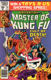 Cover Thumbnail for Master of Kung Fu (Marvel, 1974 series) #93 [Newsstand]
