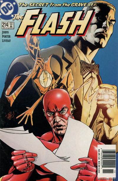 Cover for Flash (DC, 1987 series) #214 [Newsstand]