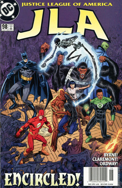 Cover for JLA (DC, 1997 series) #98 [Newsstand]