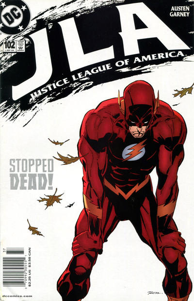 Cover for JLA (DC, 1997 series) #102 [Newsstand]