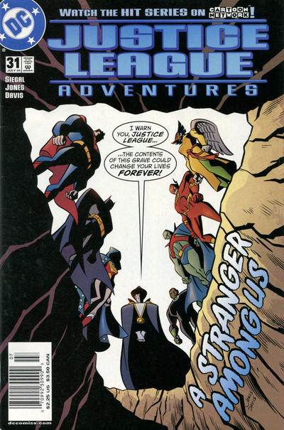 Cover for Justice League Adventures (DC, 2002 series) #31 [Newsstand]