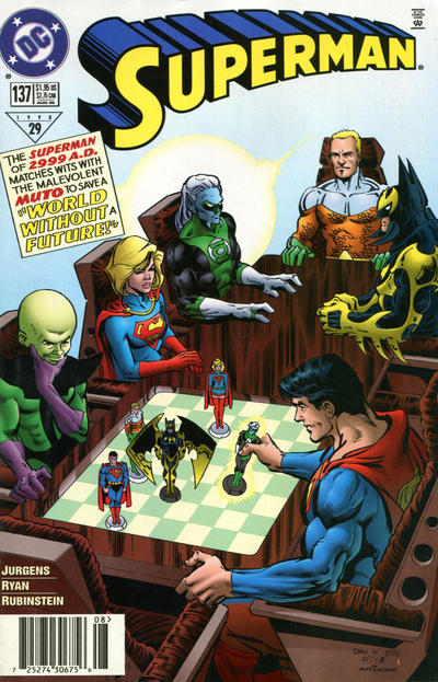 Cover for Superman (DC, 1987 series) #137 [Newsstand]