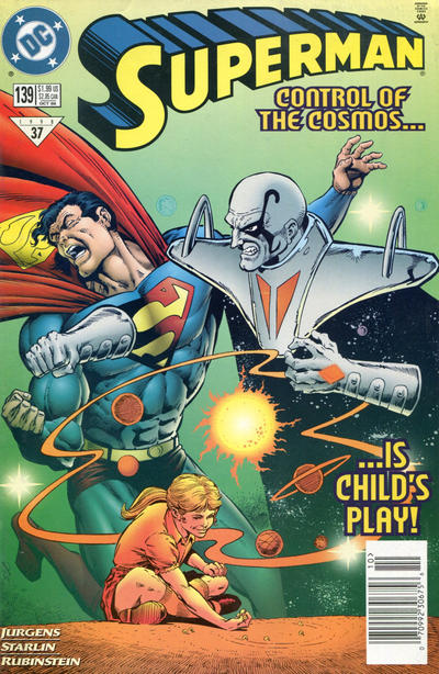 Cover for Superman (DC, 1987 series) #139 [Newsstand]