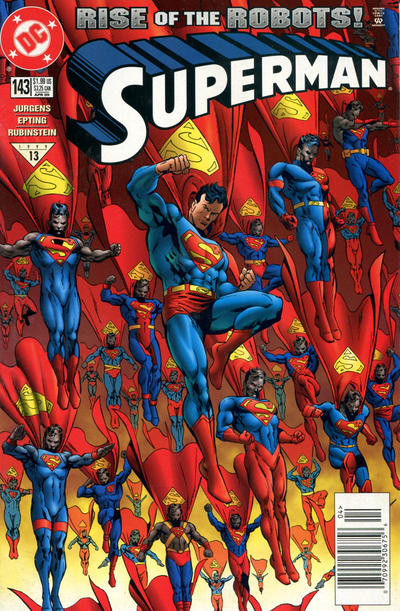 Cover for Superman (DC, 1987 series) #143 [Newsstand]