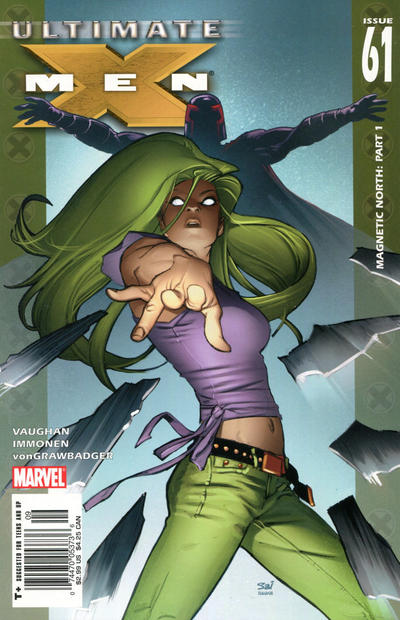 Cover for Ultimate X-Men (Marvel, 2001 series) #61 [Newsstand]