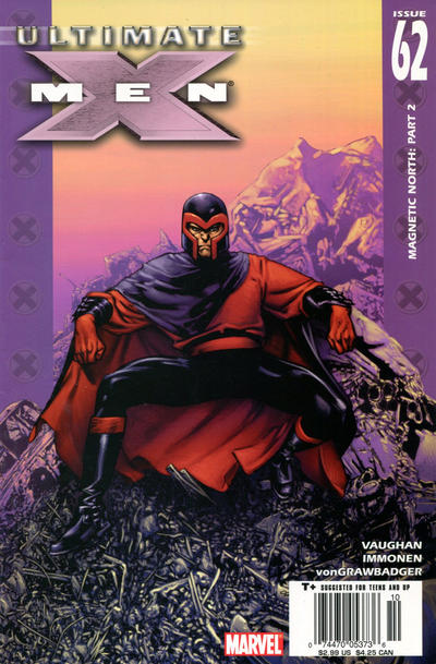 Cover for Ultimate X-Men (Marvel, 2001 series) #62 [Newsstand]