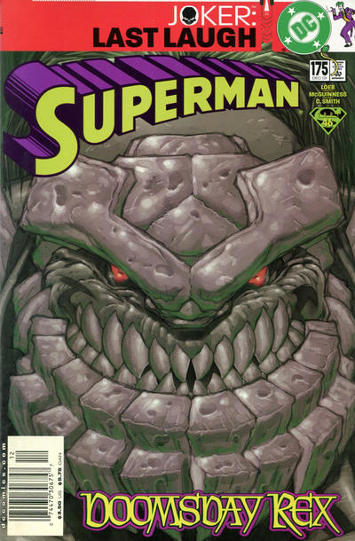 Cover for Superman (DC, 1987 series) #175 [Newsstand]