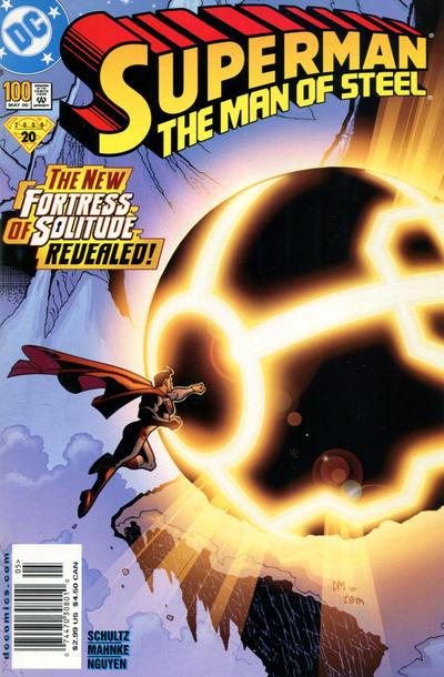 Cover for Superman: The Man of Steel (DC, 1991 series) #100 [Standard Edition - Newsstand]