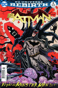 Cover for Batman (DC, 2016 series) #8 [Newsstand]