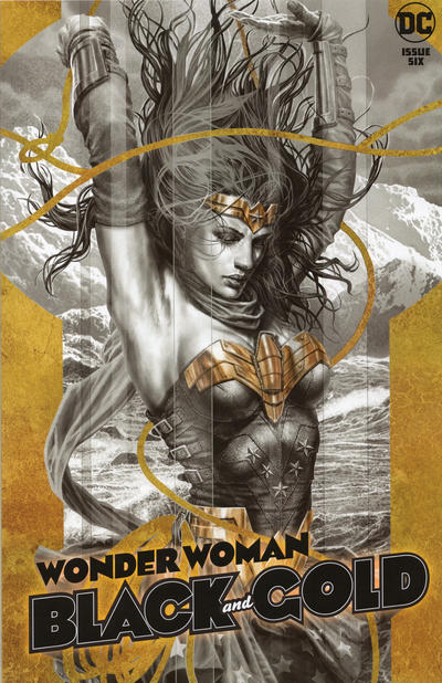Cover for Wonder Woman Black & Gold (DC, 2021 series) #6 [Lee Bermejo Cover]