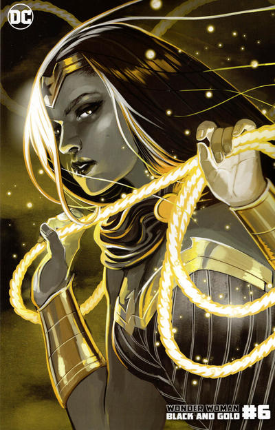 Cover for Wonder Woman Black & Gold (DC, 2021 series) #6 [Stephanie Hans Variant Cover]