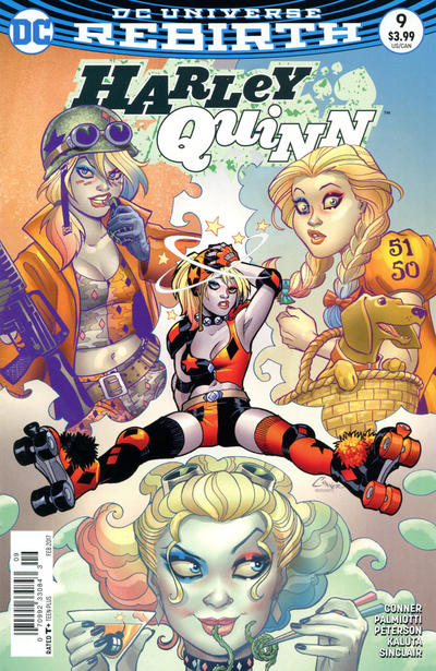 Cover for Harley Quinn (DC, 2016 series) #9 [Newsstand]