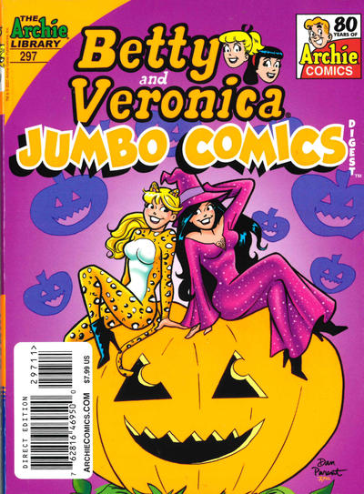 Cover for Betty and Veronica Double Digest Magazine (Archie, 1987 series) #297