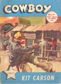 Cover Thumbnail for Cowboy (Centerförlaget, 1951 series) #19/1962