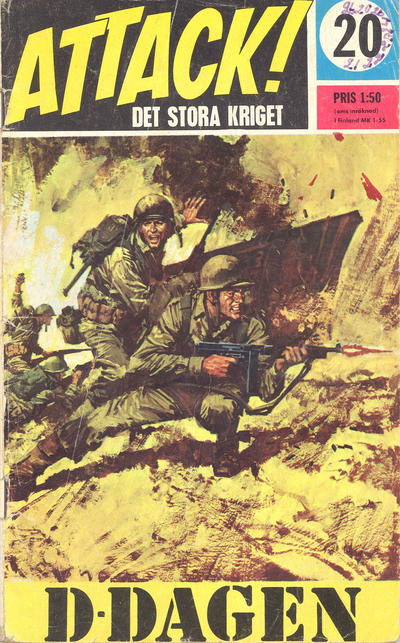 Cover for Attack (Semic, 1967 series) #20