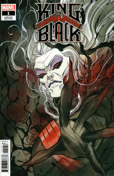 Cover for King in Black (Marvel, 2021 series) #1 [Variant Edition - Peach Momoko Cover]