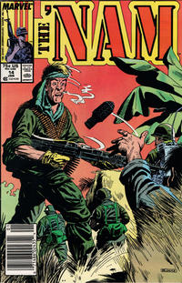 Cover Thumbnail for The 'Nam (Marvel, 1986 series) #14 [Newsstand]