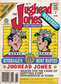Cover Thumbnail for The Jughead Jones Comics Digest (Archie, 1977 series) #76 [Canadian]