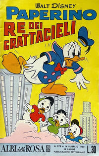 Cover Thumbnail for Albi della Rosa (Mondadori, 1954 series) #275