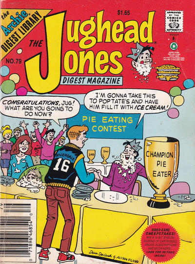 Cover for The Jughead Jones Comics Digest (Archie, 1977 series) #79 [Canadian]
