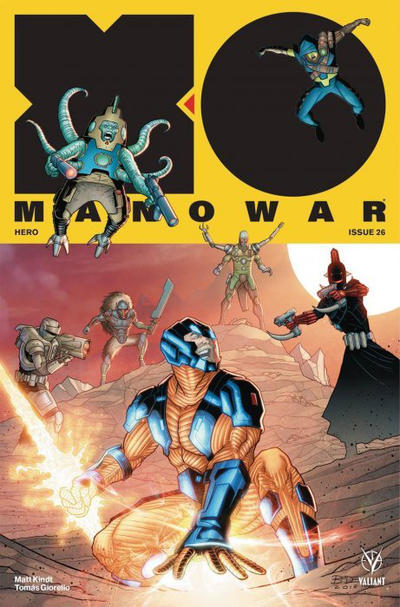 Cover for X-O Manowar (2017) (Valiant Entertainment, 2017 series) #26 [Cover B - Ryan Bodenheim]