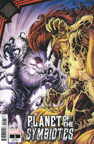 Cover for King in Black: Planet of the Symbiotes (Marvel, 2021 series) #1 [Todd Nauck]