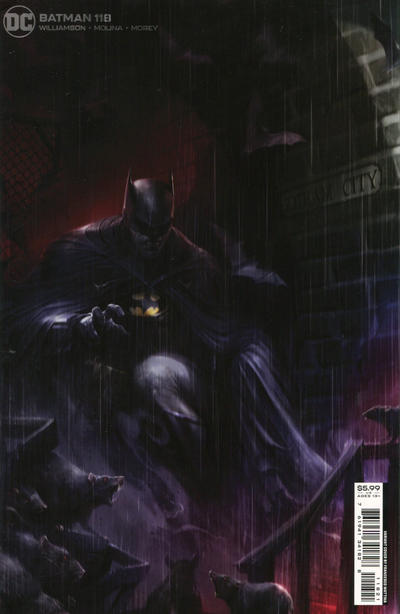 Cover for Batman (DC, 2016 series) #118 [Francesco Mattina Cardstock Variant Cover]