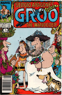 Cover for Sergio Aragonés Groo the Wanderer (Marvel, 1985 series) #42 [Newsstand]