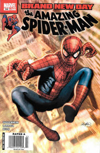 Cover for The Amazing Spider-Man (Marvel, 1999 series) #549 [Newsstand]