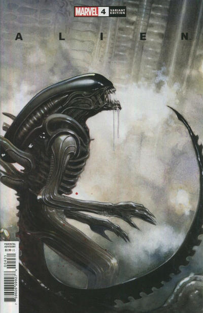 Cover for Alien (Marvel, 2021 series) #4 [Olivier Coipel Cover]