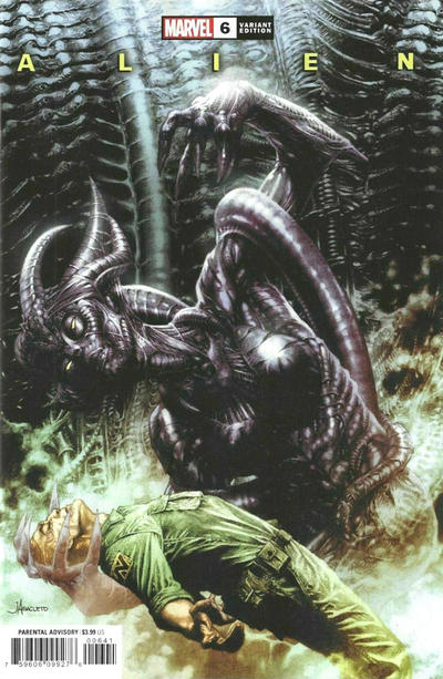 Cover for Alien (Marvel, 2021 series) #6 [Jay Anacleto Cover]