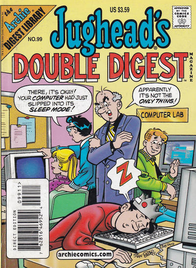 Cover for Jughead's Double Digest (Archie, 1989 series) #99 [Direct Edition]