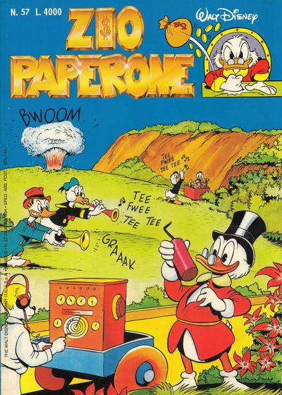 Cover for Zio Paperone (Disney Italia, 1990 series) #57