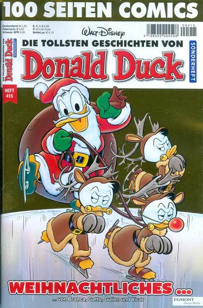 Cover for Die tollsten Geschichten von Donald Duck (Egmont Ehapa, 1965 series) #415