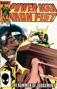 Cover for Power Man and Iron Fist (Marvel, 1981 series) #107 [Direct]