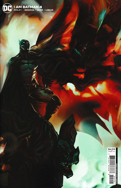 Cover for I Am Batman (DC, 2021 series) #4 [Rafael Sarmento Cardstock Variant Cover]