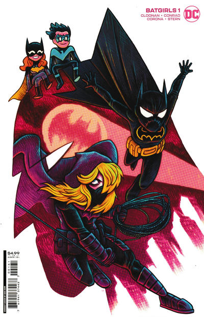 Cover for Batgirls (DC, 2022 series) #1 [Dan Hipp Cardstock Variant Cover]