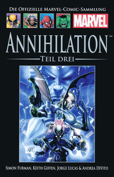 Cover for Die offizielle Marvel-Comic-Sammlung (Hachette [DE], 2013 series) #211 - Annihilation - Teil 3
